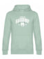 Schloss Hagerhof_Hoodie_College_hellgruen-weiss