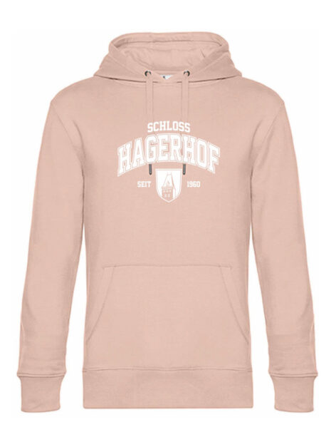 Schloss Hagerhof_Hoodie_College_rosa-weiss