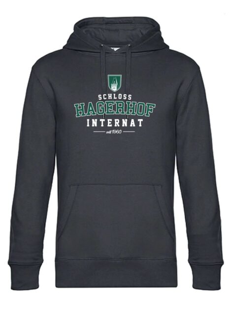 Schloss Hagerhof_Hoodie-Internat_dunkelgrau Schloss Hagerhof_Hoodie-Internat_dunkelgrau
