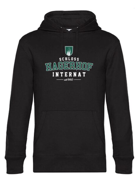 Schloss Hagerhof_Hoodie-Internat_schwarz Schloss Hagerhof_Hoodie-Internat_schwarz
