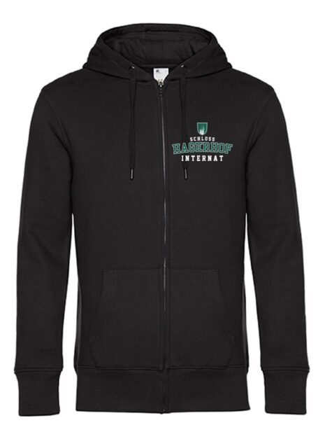 Schloss Hagerhof_Sweatjacke_Internat_schwarz Schloss Hagerhof_Sweatjacke_Internat_schwarz