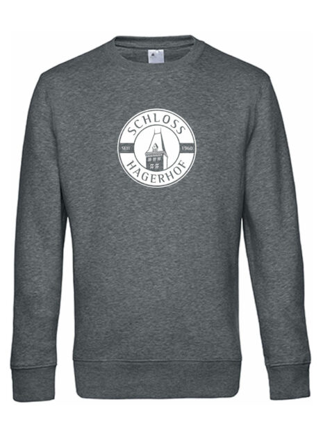Schloss Hagerhof_Sweatshirt_2024_dunkelgrau-weiss Schloss Hagerhof_Sweatshirt_2024_dunkelgrau-weiss