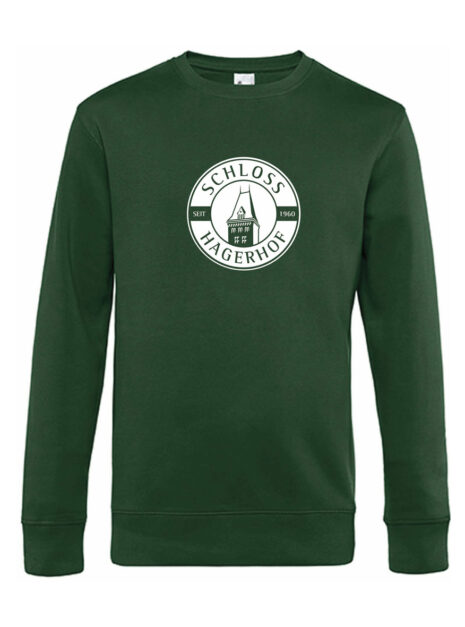 Schloss Hagerhof_Sweatshirt_2024_dunkelgruen-weiss Schloss Hagerhof_Sweatshirt_2024_dunkelgruen-weiss