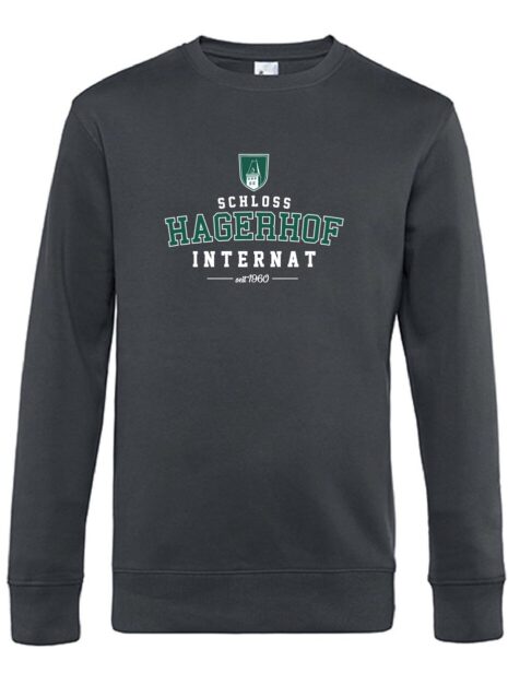 Schloss Hagerhof_Sweatshirt_Internat_dunkelgrau Schloss Hagerhof_Sweatshirt_Internat_dunkelgrau