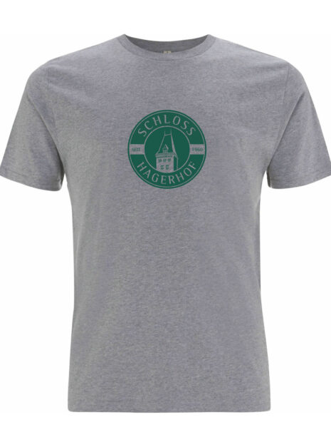 Schloss Hagerhof_T-Shirt_2024_grau-gruen Schloss Hagerhof_T-Shirt_2024_grau-gruen