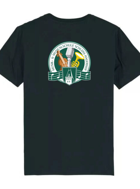 Schloss Hagerhof_T-Shirt_Musikschule_schwarz_Rueckseite Schloss Hagerhof_T-Shirt_Musikschule_schwarz_Rueckseite